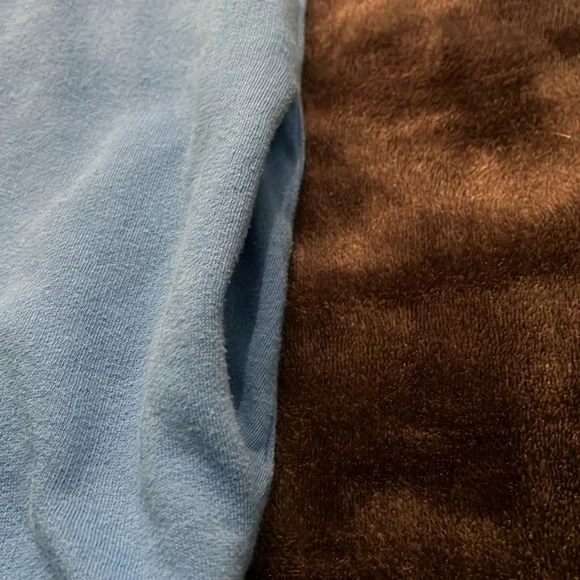 EUC Pink by Victoria Secret Blue Black & White Sweatshirt - Picture 6 of 7